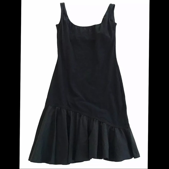 Moschino Cheap & Chic Black Asymmetrical Hem Dress - Picture 5 of 5